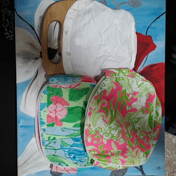 Lilly Pulitzer Handbags - Vintage Lilly Pulitzer Reversible Mini Bag